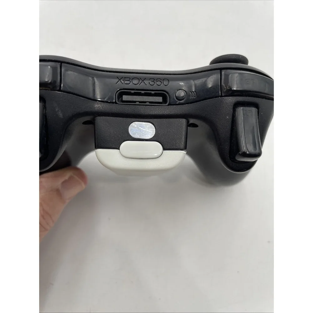 Genuine OEM Black Microsoft Xbox 360 Wireless Controller Works
